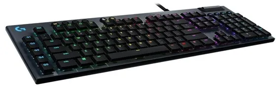 Logitech G915 LIGHTSPEED Wireless GL Linear - US - Gaming Tastatur - Amerikansk engelsk - Sort