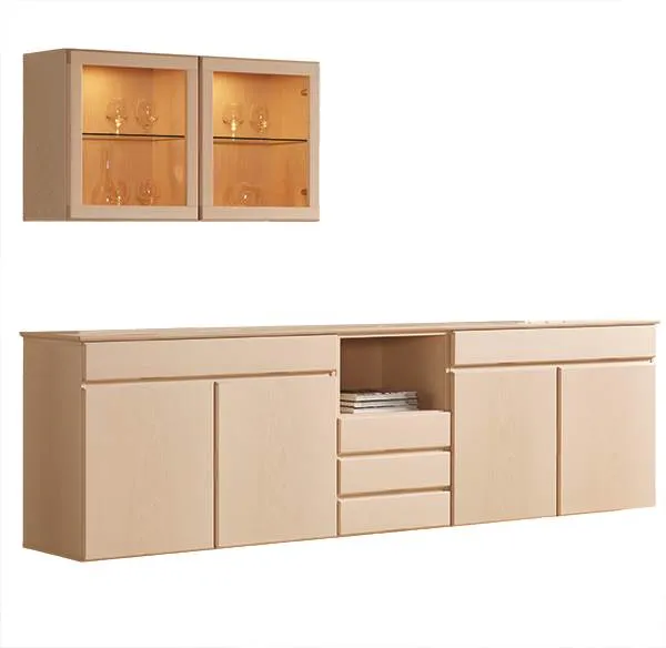 Klim Furniture opstilling 2012 - eg natur